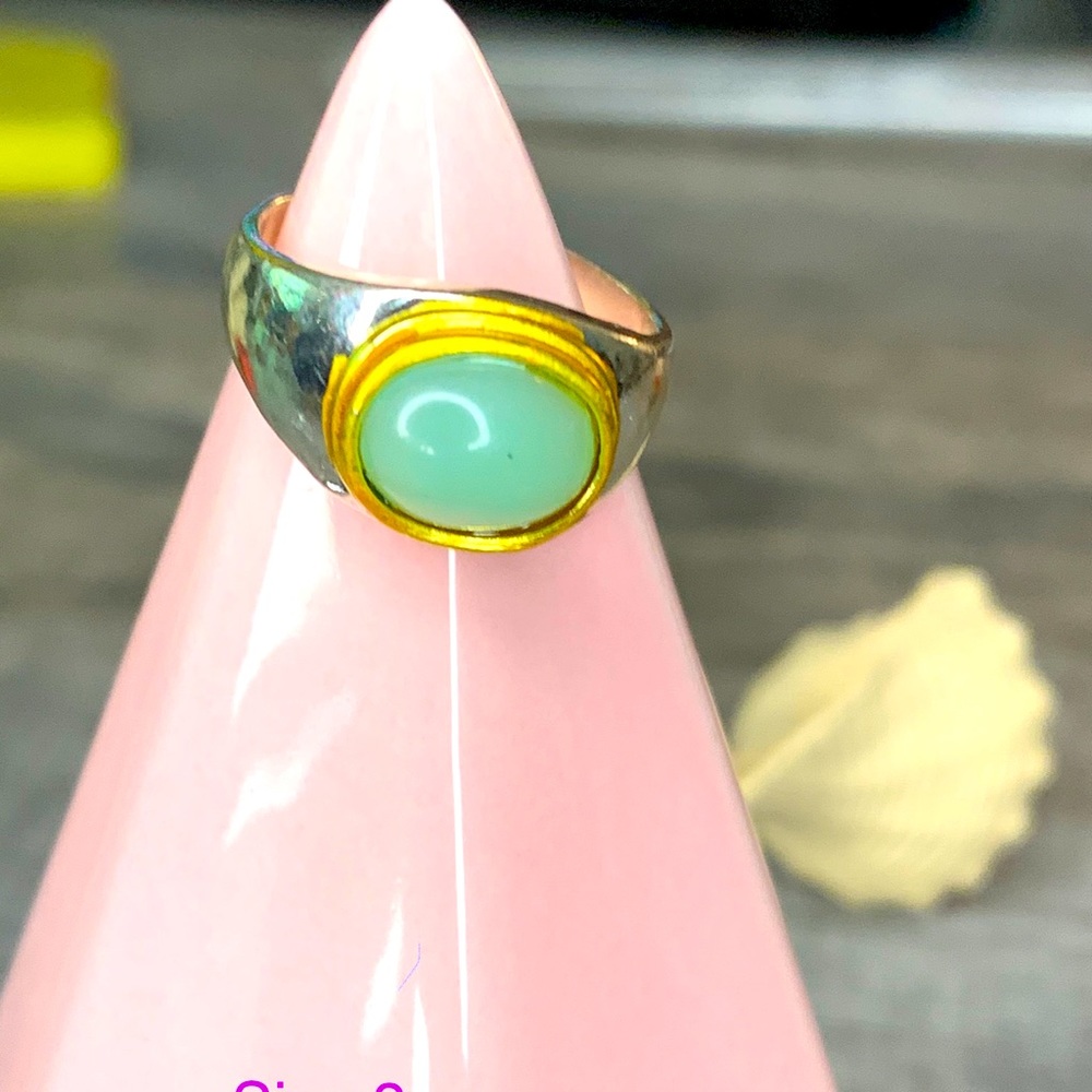 Moonstone ring - Picture 1 of 5